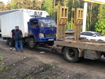 Эвакуатор с частичной погрузкой